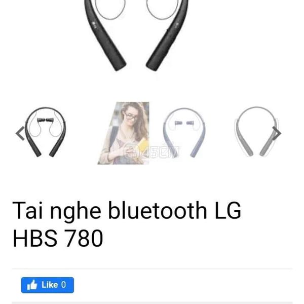 Phụ kiện tai nghe bluetooth cho điện thoại LG 780 - Khác 0