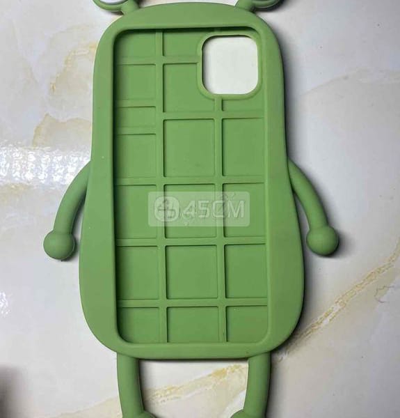 Ốp điện thoại sillicon mềm chống sốc hình ếch - Ốp lưng 1