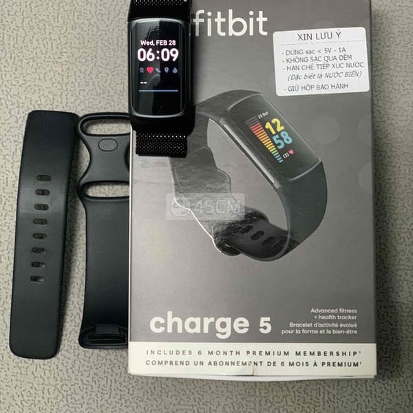 Bán fitbit charge 5 còn mới đủ phụ kiện giá tốt - Fitbit 3