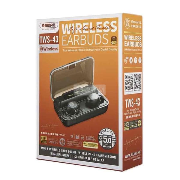 Tai nghe True Wireless Remax TWS-43 - Thiết bị đeo thông minh Khác 3