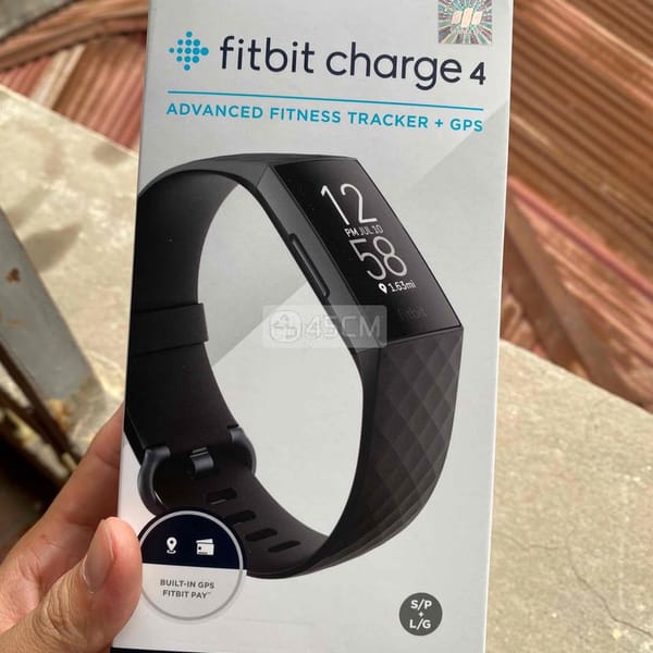 Fitbit charge 4 fullbox đẹp 95% - Fitbit 0