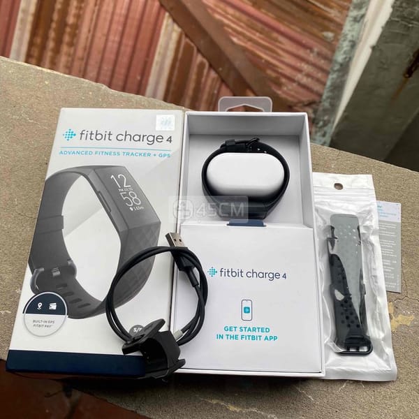 Fitbit charge 4 fullbox đẹp 95% - Fitbit 2