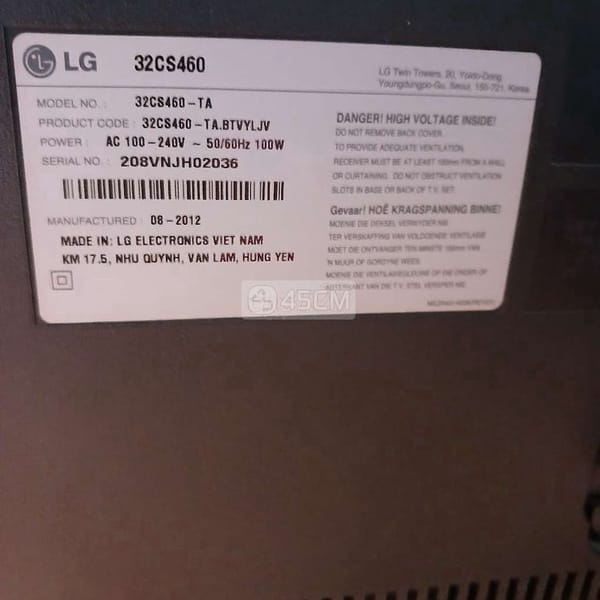 Bán tivi LG 500k không có internet - LG 4