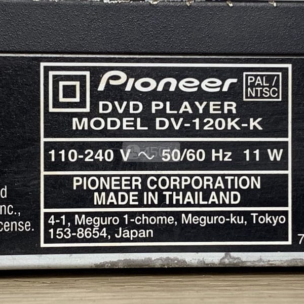 Đầu đĩa DVD của hãng Pioneer sản xuất tại Thailan - Đồ điện tử 3