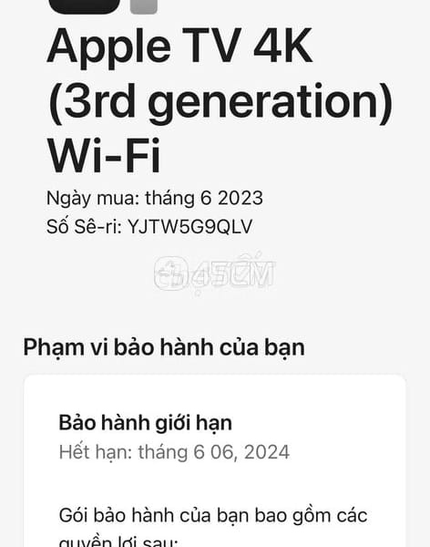 Apple TV 4K 2022 còn Bh 6/24 - Đồ điện tử 3