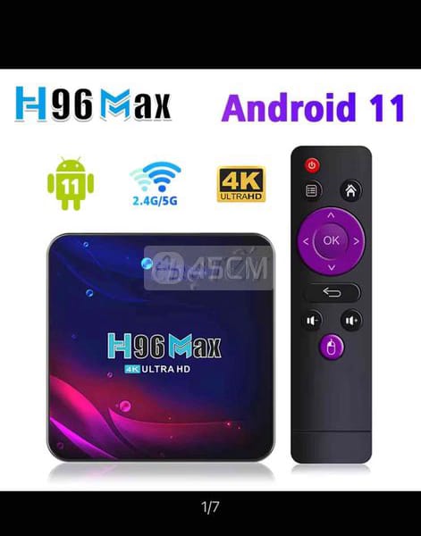 Tivi Box Android H96 4K UltraHD - Tivi thông minh - Đồ điện tử 0