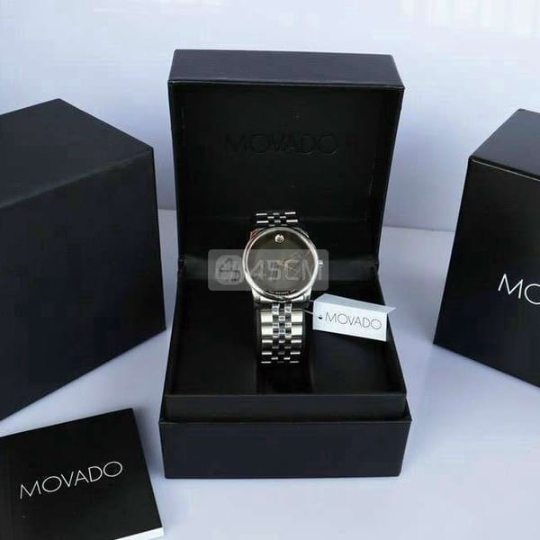 Movado Nam chính hãng Size 40mm chuẩn cho Nam - Đồng hồ 4
