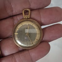 Quả quýt Gruen Thụy sĩ bọc vàng toàn thân - Đồng hồ