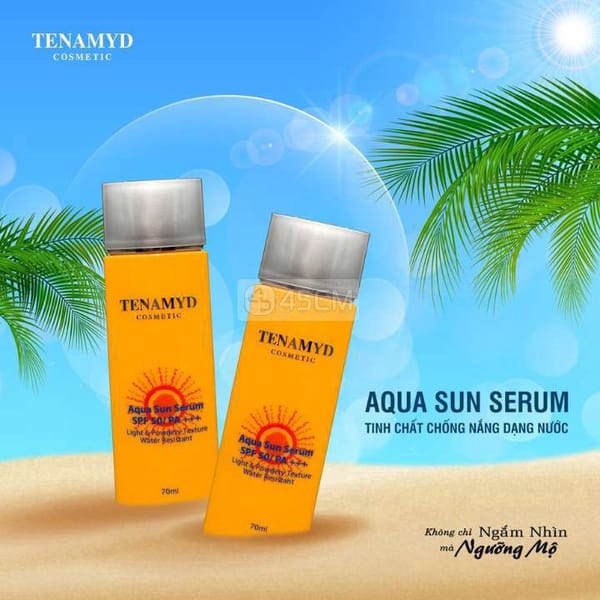 Tinh Chất Tenamyd Aqua Sun Serum SPF50/PA+70ml - Nước hoa 0