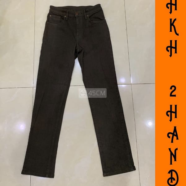 FREESHIP-Jeans nam EDWIN JAPAN xịn, rêu đậm-sz 28 - Thời trang 0