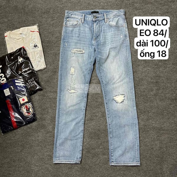 UNIQLO jean dài cực chất - Thời trang 0