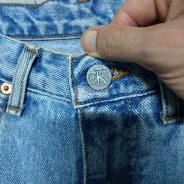 Quần jeans Calvin Klein Vintage Usa size 30 - Thời trang 1