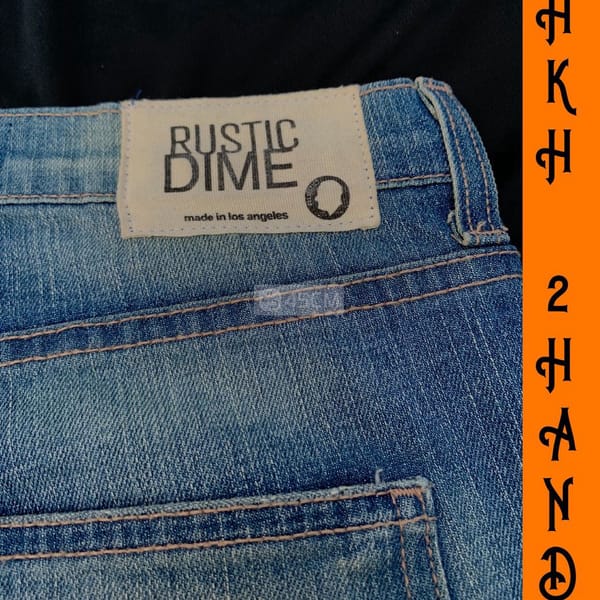 FREESHIP-Jeans nam RUSTIC made in USA xịn, size 30 - Thời trang 4