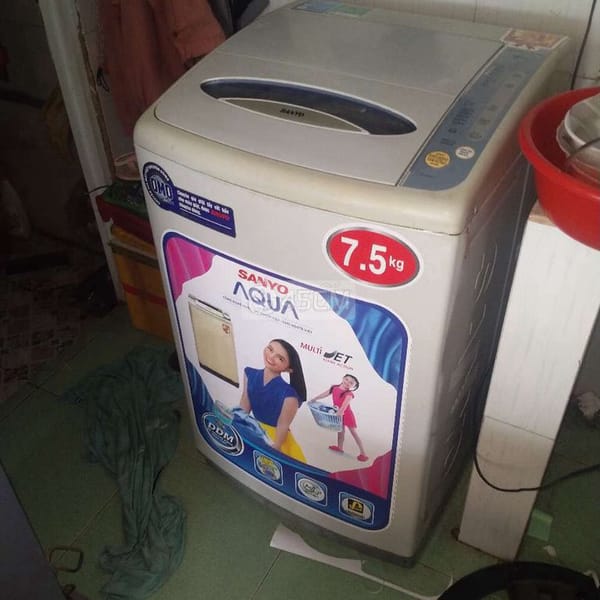 Máy giặt Sanyo 7,5kg - Máy giặt 0