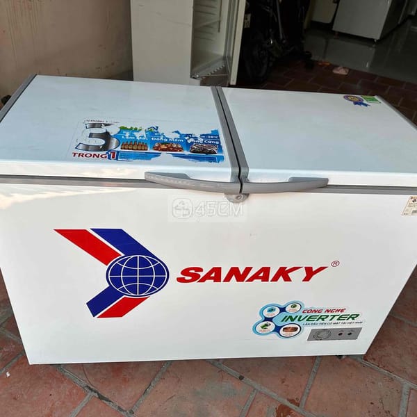 Tủ Đông Sanaky 360 lít inverter Bh hãng 5/2025 - Tủ lạnh 3