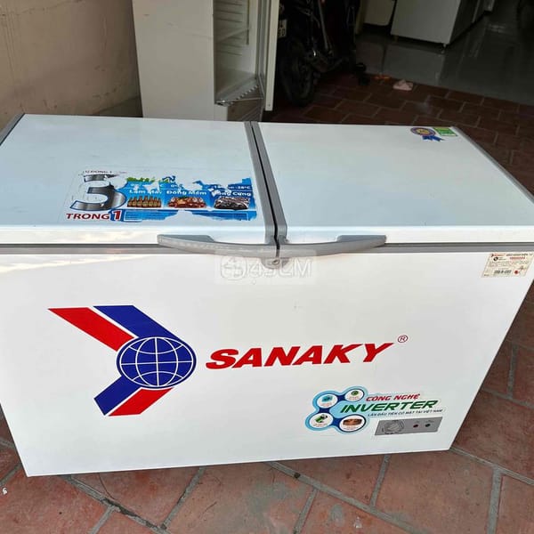 Tủ Đông Sanaky 360 lít inverter Bh hãng 5/2025 - Tủ lạnh 0