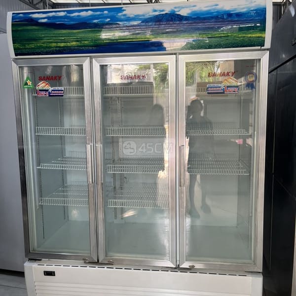 Tủ mát 3 cánh Sanaky 1500L, mát lạnh nhanh - Tủ lạnh 0