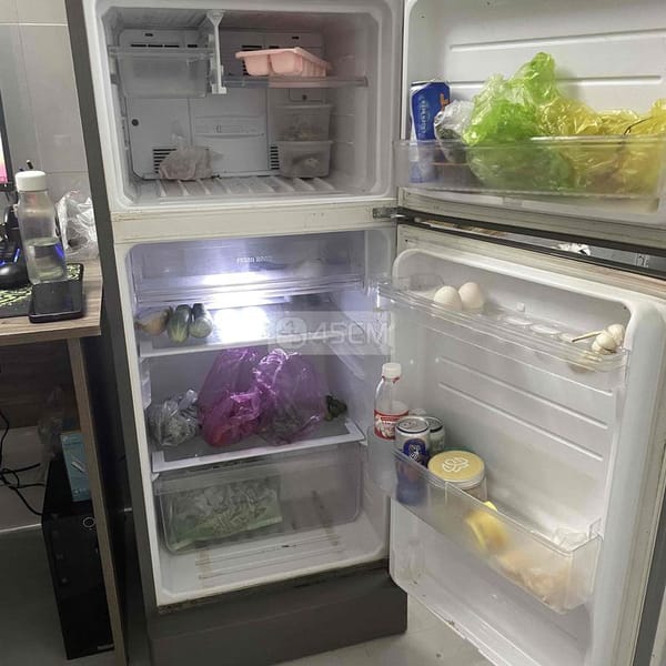tủ lạnh sharp 2 ngăn tiết kiệm điện, 220l - Tủ lạnh 2