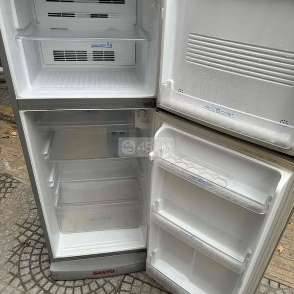 thanh lý tủ lạnh Sanyo aqua nhật 180 lít đang dung - Tủ lạnh 2