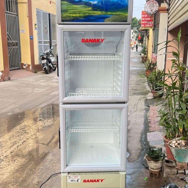 Tủ mát Sanaky 250 lít zin nguyên bản - Tủ lạnh 0