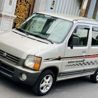 Suzuki Wagon R+ 2004 số sàn màu bạc nỉ zin nguyên - SUZUKI Wagon R