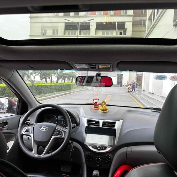 Hyundai Accent 2014 số tự động màu đỏ đẹp giá tốt - HYUNDAI Accent Sedan 3