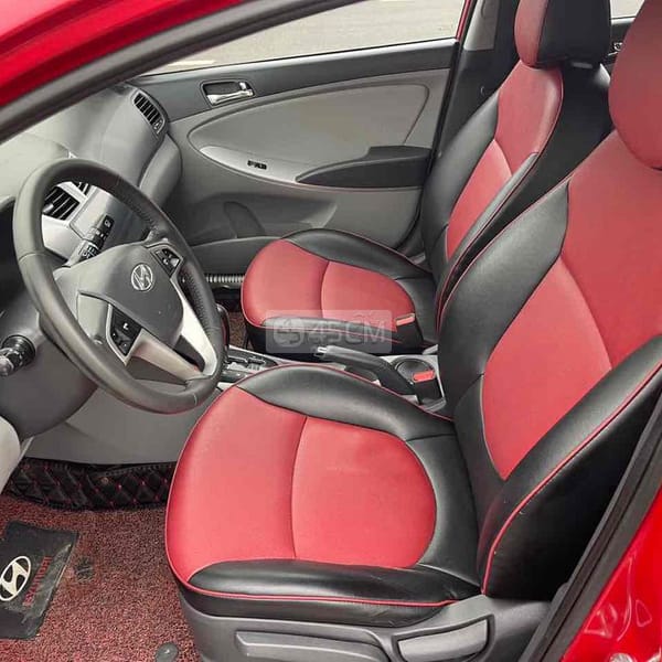 Hyundai Accent 2014 số tự động màu đỏ đẹp giá tốt - HYUNDAI Accent Sedan 4