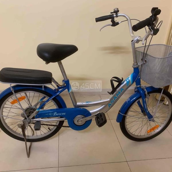 Thanh lý nhanh xe đạp trẻ em asama màu xanh - Xe đạp 0