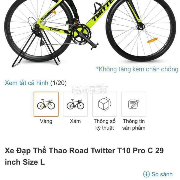 Xe đạp thể thao Road Twitter T10 PRO Siêu xịn - Xe đạp 1