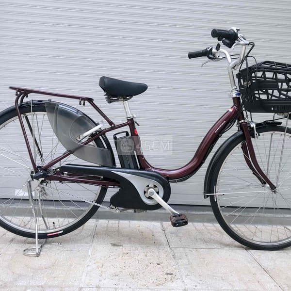 xe đạp điện Nhật yamaha vặn ga chạy bánh 26inch - Xe đạp điện 3