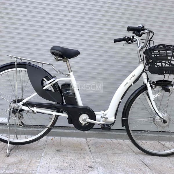 xe đạp điện Nhật gấp xếp bánh 26inch - Xe đạp điện 2