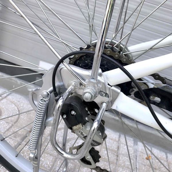 xe đạp điện Nhật gấp xếp bánh 26inch - Xe đạp điện 3