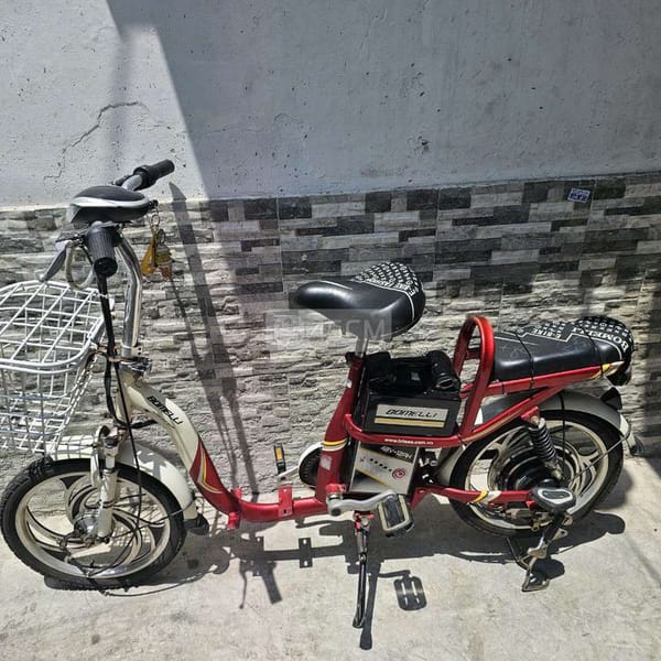 Cần bán xe đạp điện đỏ của hãng bomeli - Xe đạp điện 0