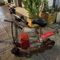 Xe điện gấp gọn ( kiểu scooter ) - Xe đạp điện