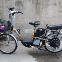 Xe đạp điện asama bánh căm 4 bình đẹp - Xe đạp điện