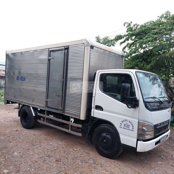 Mitsubishi fuso 2015 tải 1t7 thùng sàn inox kín - Mitsubishi 2