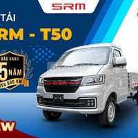 Xe tải SRM T50 đời mới 2024 - Thùng dài 3,05m - Xe tải