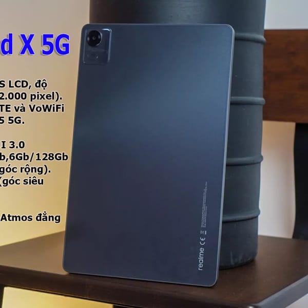 Realme Pad X 5G 2022 Giá Rẻ, Cấu Hình Cao, 2 Sim hỗ trợ 5G - Khác 4