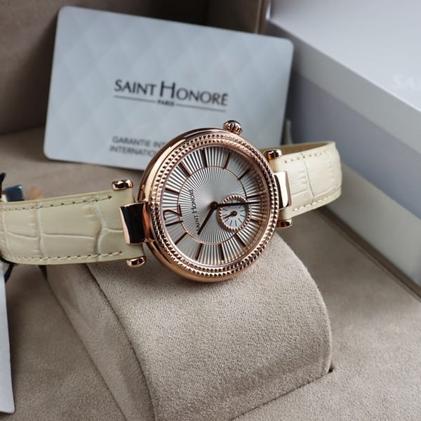 Đồng hồ Chính Hãng Nữ Saint Honore - dây da - Size 37 mm - Mới 100% Fullbox.... - Đồng hồ thương hiệu 3
