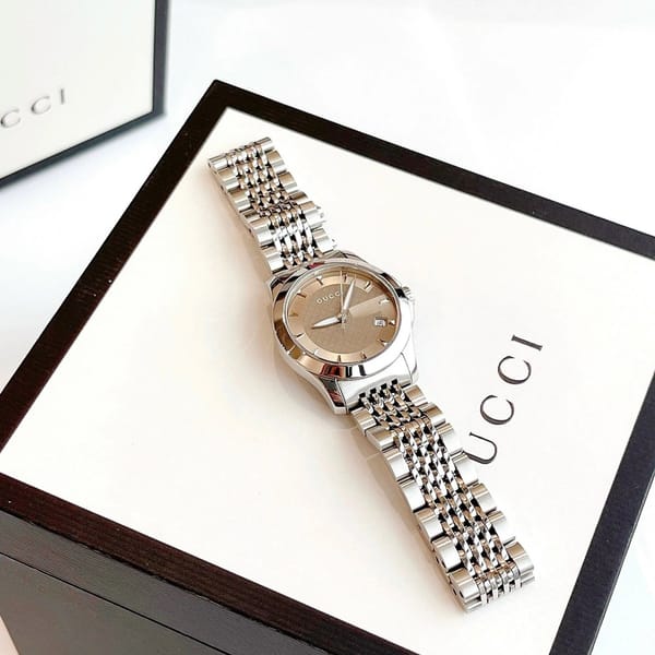 Đồng Hồ Chính Hãng Nữ Gucci Timeless - Size 27mm - FullBox - Giá Sale.... - Đồng hồ thương hiệu 6