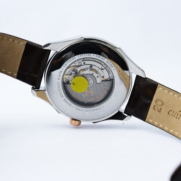 Đồng Hồ Chính Hãng Nam Saint Honore Automatic, thiết kế Lộ tim Siêu đẹp, Size 42 - mới 100% Fullbox - Đồng hồ thương hiệu 7