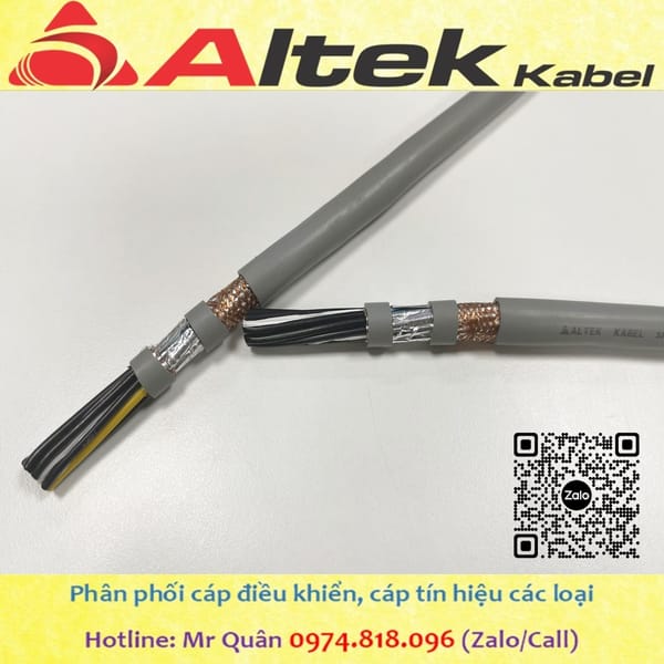 Phân phối dây tín hiệu cvv 12x0.5 – hàng chính hãng Altek Kabel - Khác 3