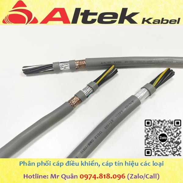 Phân phối dây tín hiệu cvv 12x0.5 – hàng chính hãng Altek Kabel - Khác 4