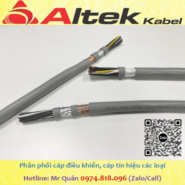 Phân phối dây tín hiệu cvv 12x0.5 – hàng chính hãng Altek Kabel - Khác 5