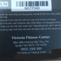 pass thẻ tập platium của Victoria full - Yoga / Fitness