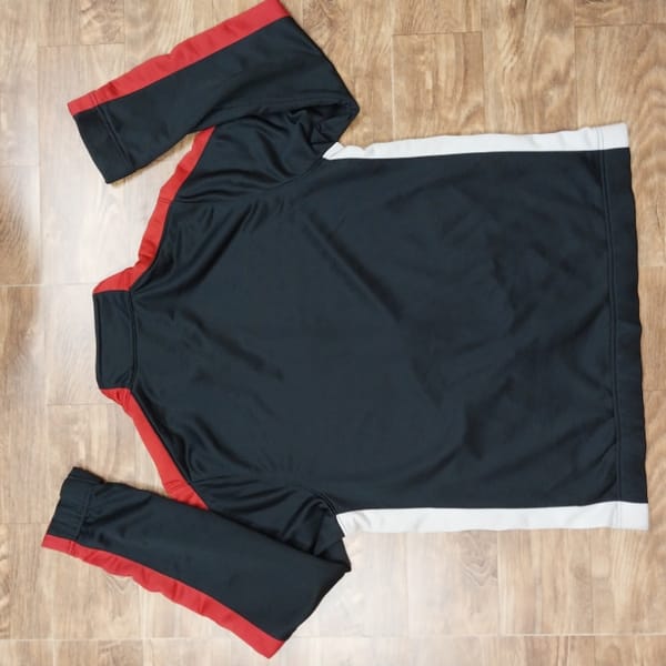 Áo khoác Nike, authentic, màu đỏ đen, size XL, thun mềm 1 lớp - Áo khoác jacket/ Parka 3