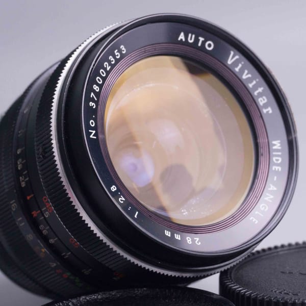 Vivitar 28mm f2.8 MF TX (28 2.8) - 14111 - Ống kính máy ảnh 4