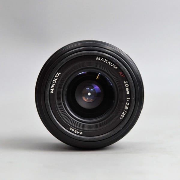 Minolta 28mm f2.8 AF Sony A (28 2.8) - 11126 - Ống kính máy ảnh 1