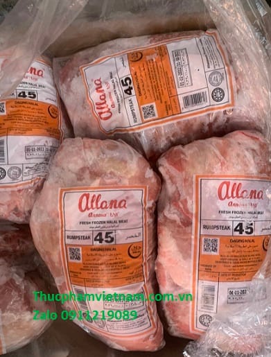 Thịt trâu đông lạnh nhập khẩu – Nạc mông trâu Allana - Khác 0