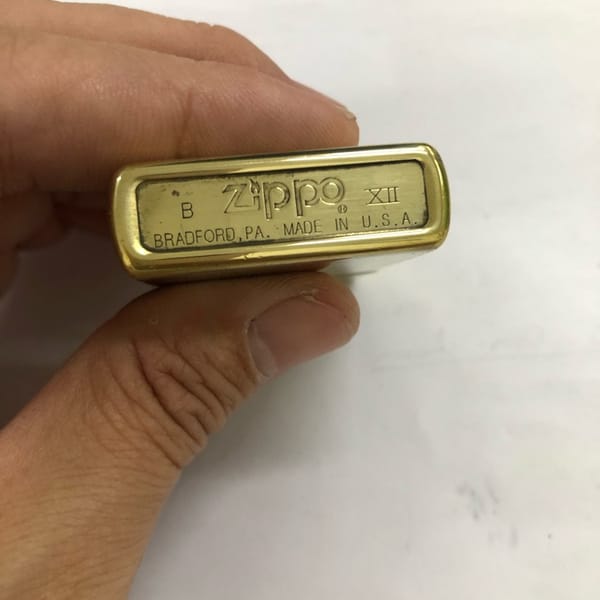 Zippo solid brass Nội địa Mỹ Malboro zin hãng - Khác 3